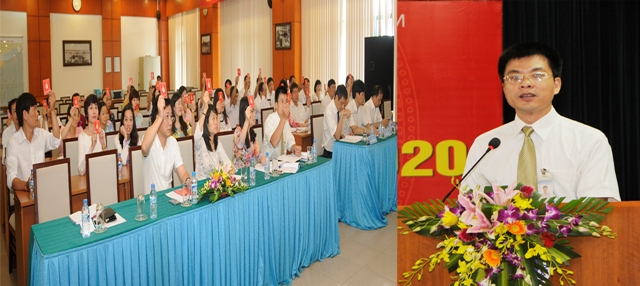 Văn phòng Tổng công ty tổ chức thành công Đại hội Đảng bộ nhiệm kỳ 2015-2020